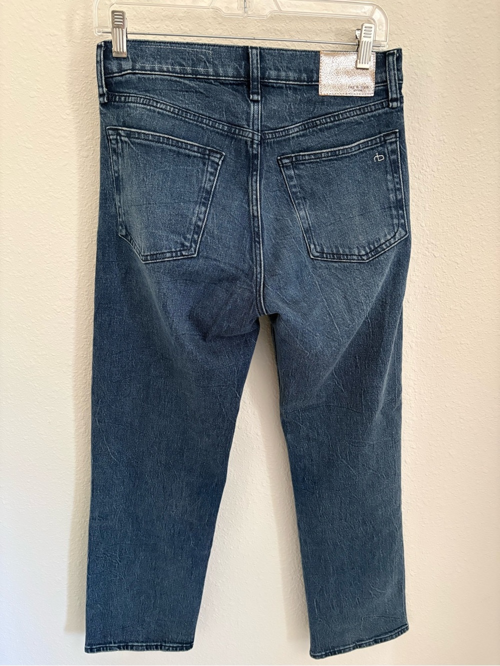 Rag & Bone Harlow Ankle Straight Leg Jeans - Picture 8 of 10